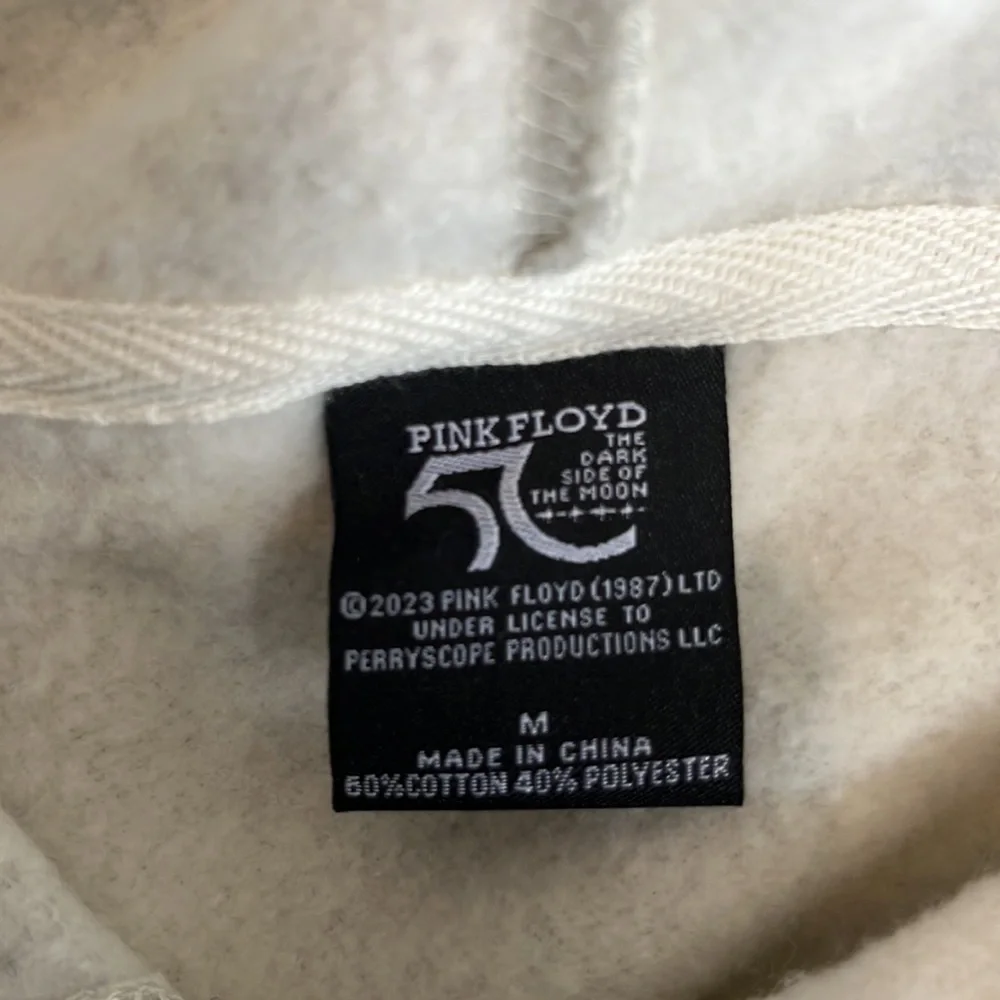 Pink Floyd Hoodie Sweatshirt Size Medium unisex NWT - Picture 6 of 6